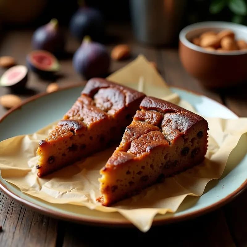 Pan de higo con almendras: Dulce típico aragonés sin horno en 15 minutos