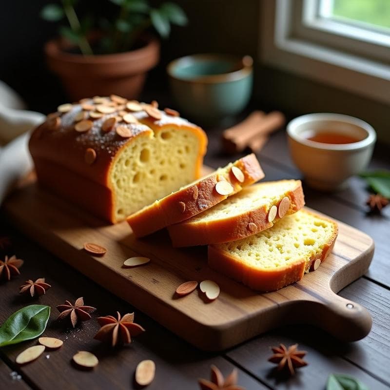 Pan de Jengibre y Miel de Agave con Nuez Moscada: Postre Alemán Keto