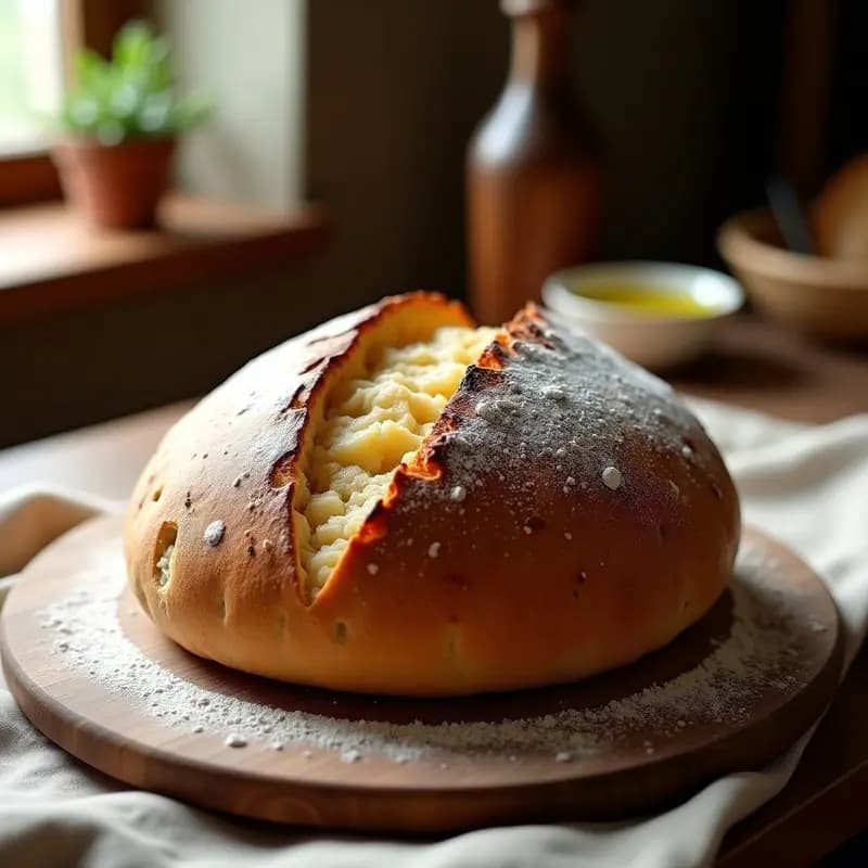Boule de Pain au Levain: Pan Francés Artesanal con Masa Madre en 24 Horas