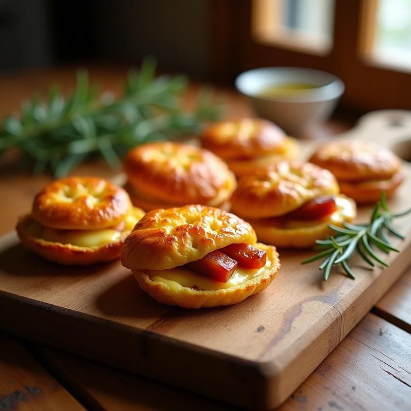 Pan de Maíz Relleno de Chorizo y Queso Manchego: Receta Española en Airfryer Crujiente