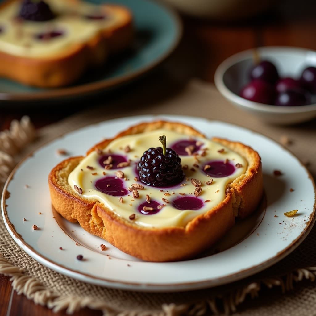 Pan de Maíz Morado con Queso de Anacardos: Desayuno Sin Gluten y Alto en Antioxidantes