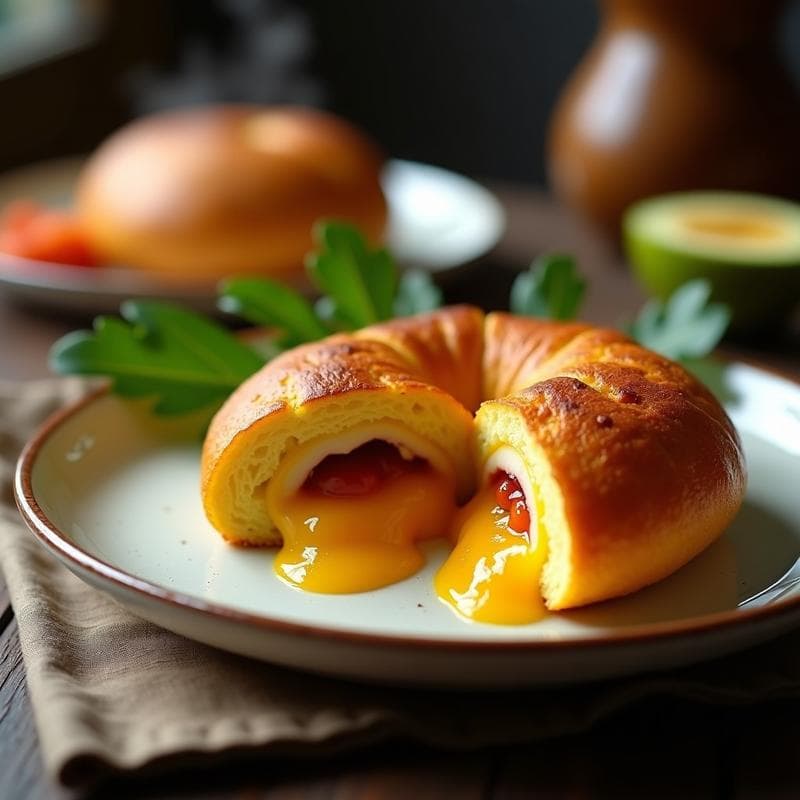 Pan de Maíz Relleno de Queso Fresco y Mermelada de Guayaba: Receta Colombiana en Olla Exprés