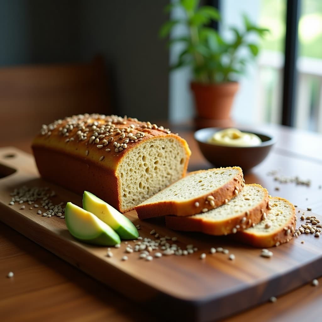 Pan de Molde de Lino y Chía sin Horno: Receta Sin Gluten para Tupper