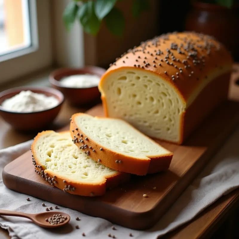 Pan de Molde Sin Gluten con Semillas de Chía: Receta Casera y Saludable