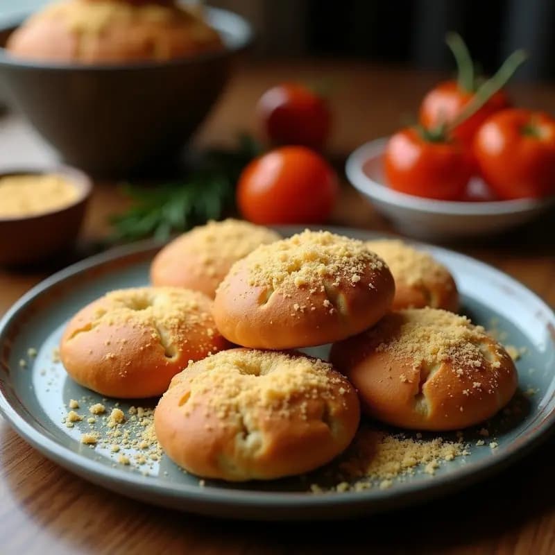 Pan de Muerto Vegano con Azúcar de Coco: Postre Mexicano Tradicional