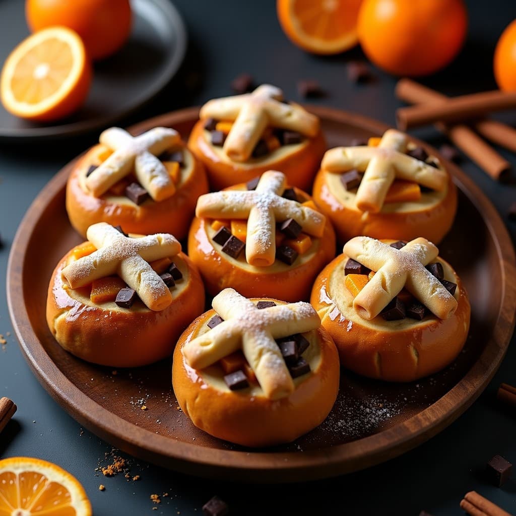Pan de Muertos Vegano con Chocolate y Naranja: Postre Mexicano Sin Huevo y Sin Lácteos