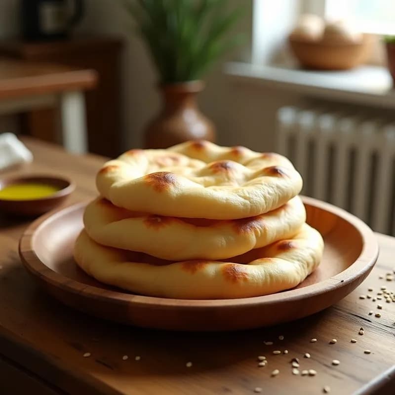 Pan Pita Casero: Receta Sin Horno en Sartén en 20 Minutos