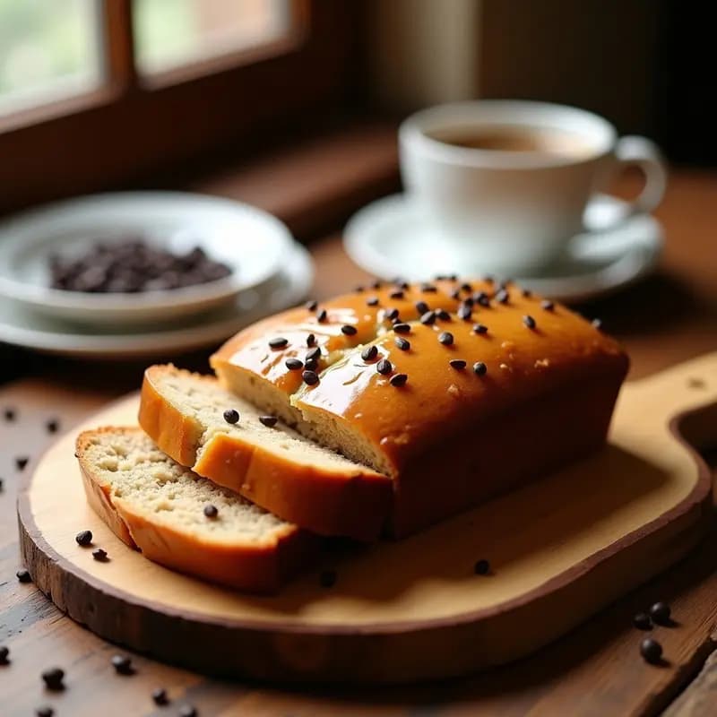 Pan de Plátano Maduro y semillas de Amapola con Glaseado de Canela: Receta Colombiana Sin Harina para el Tupper