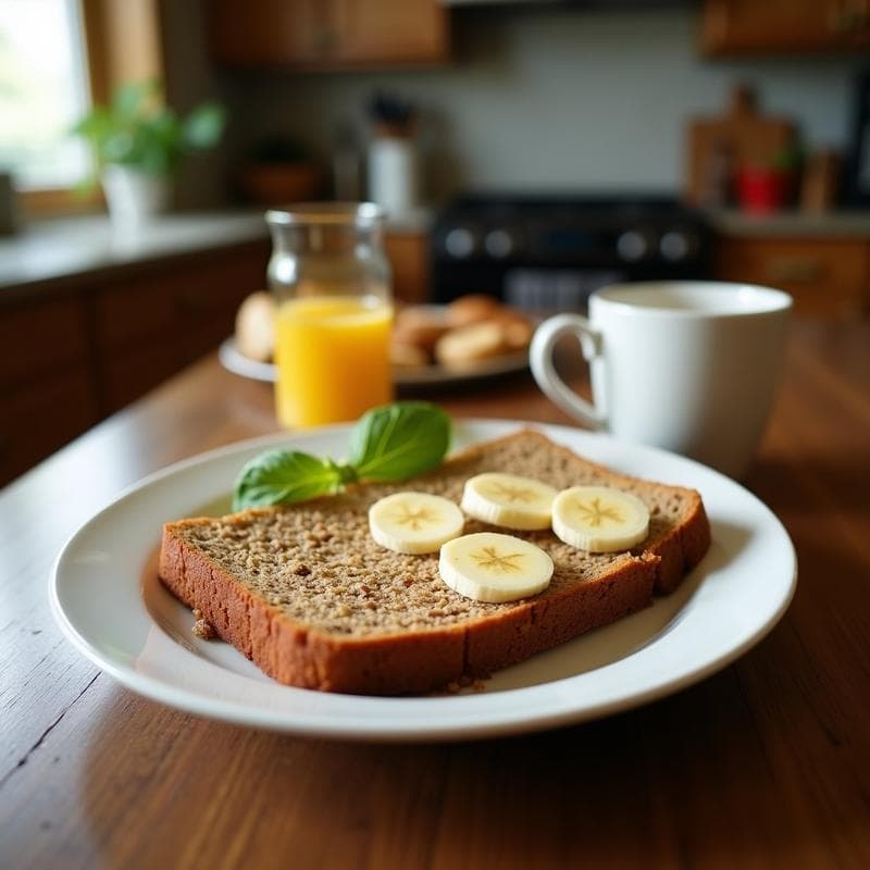 Pan de Plátano y Semillas de Lino: Desayuno Keto y Rico en Omega-3 en Thermomix
