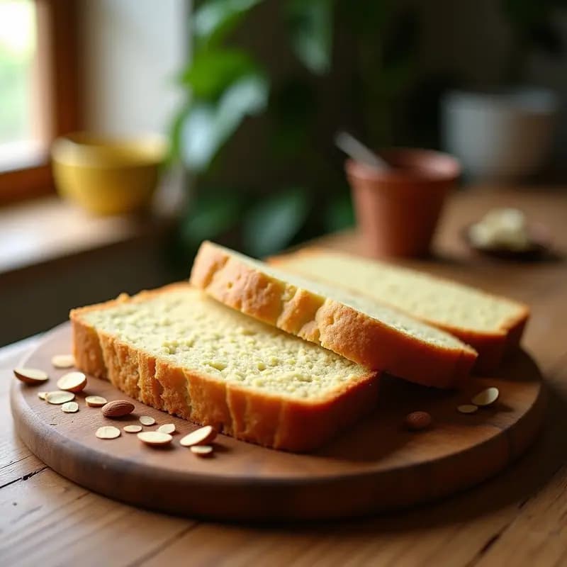 Pan de Plátano Verde y Harina de Almendra: Receta Sin Horno y Sin Azúcar