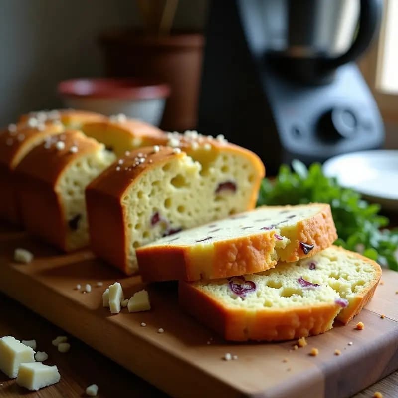 Pan de Plátano Verde con Queso de Cabra: Receta Brasileña Sin Harina en Thermomix