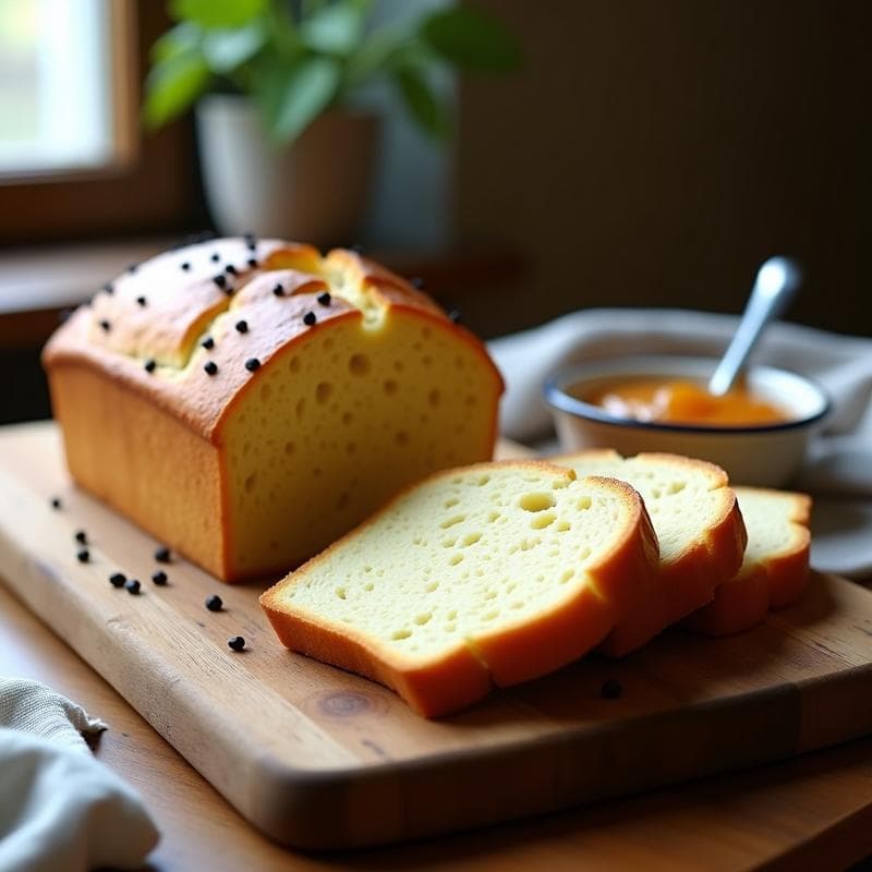 Pan de Queso de Almendras y Semillas de Amapola: Receta Sin Harina y Sin Lactosa