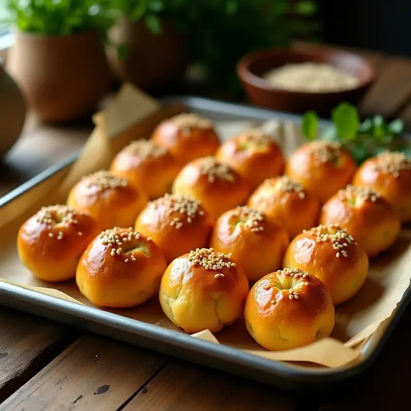 Pan de Queso Brasilero con Harina de Yuca y Ajo Porró: Receta Sin Gluten para Desayuno