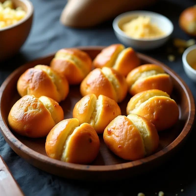 Pan de Queso Colombiano con Harina de Yuca y Añejo: Receta Sin Gluten y Extra Crujiente
