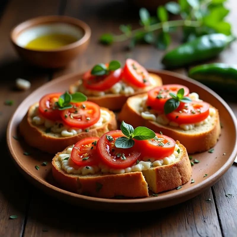 Pan Tumaca con Ventresca y Pimientos del Padrón: Tapa Catalana Gourmet