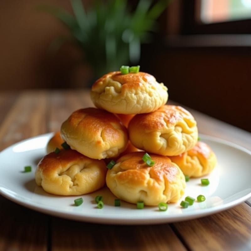 Pan de Yuca y Queso Fresco: Desayuno Colombiano Sin Gluten en Airfryer