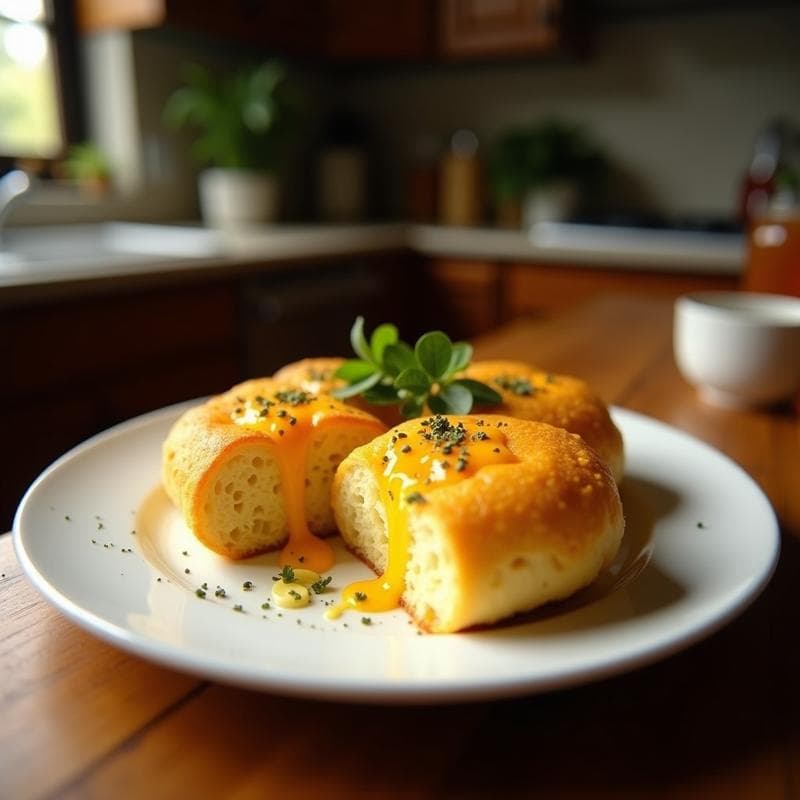 Pan de Yuca Relleno de Queso de Mandioca: Receta Brasileña Sin Gluten y Sin Lactosa