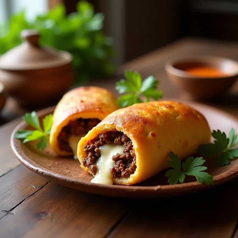 Pan de Yuca Relleno de Carne Molida y Queso: Receta Colombiana Sin Gluten en Horno