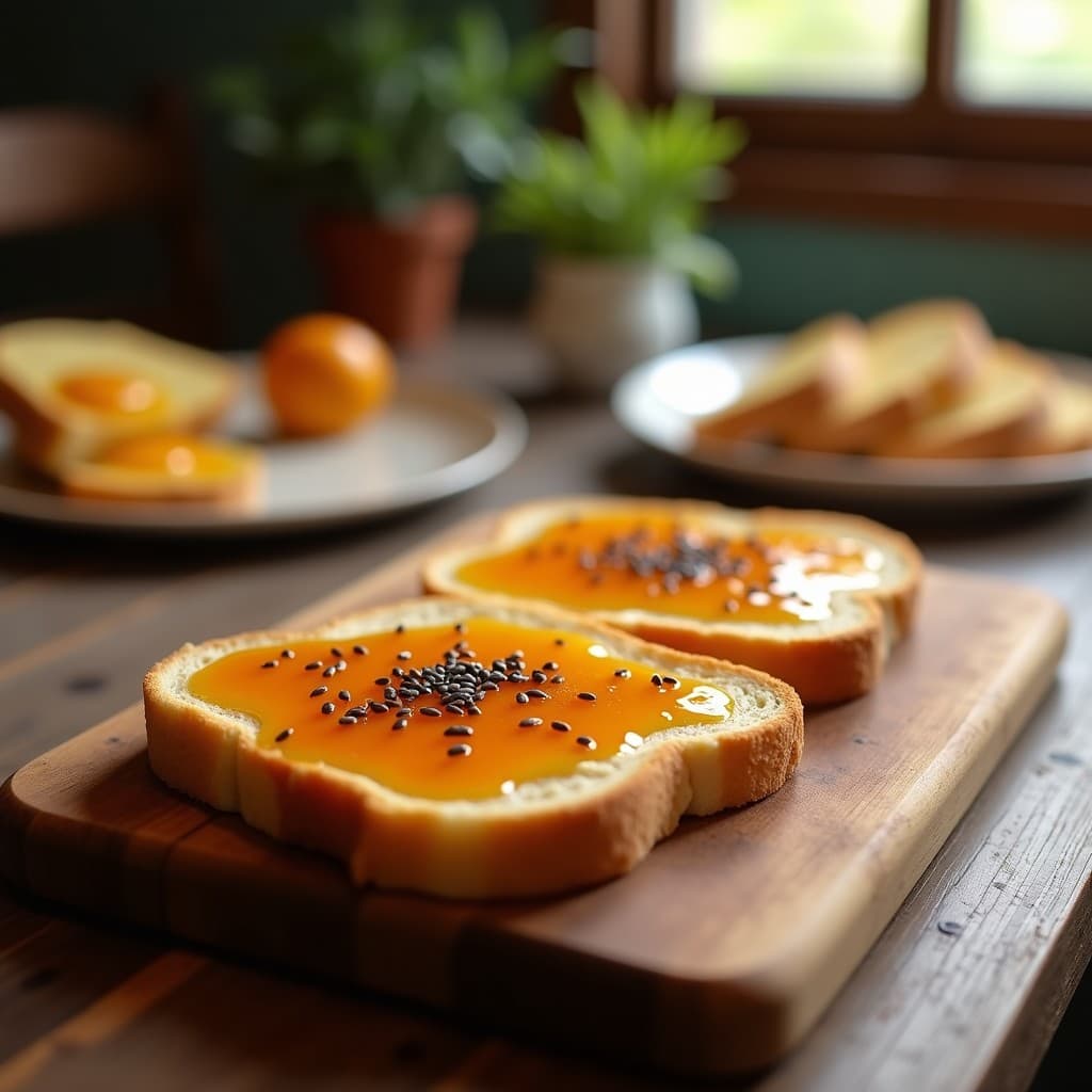 Pan de Yuca con Semillas de Amapola y Mermelada de Higuito: Desayuno Colombiano Keto