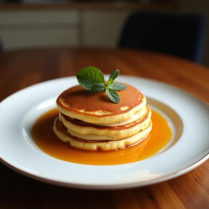 Pancakes de Arroz Integral y Plátano: Desayuno Sin Gluten y Sin Azúcar