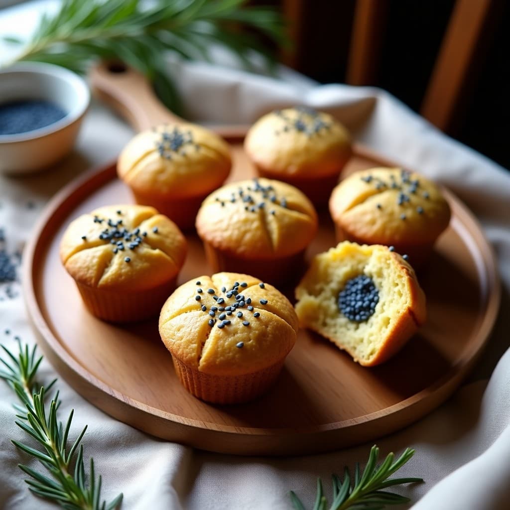 Panecillos de Harina de Teff con Semillas de Amapola: Receta Etiopía Sin Gluten y Alta en Fibra