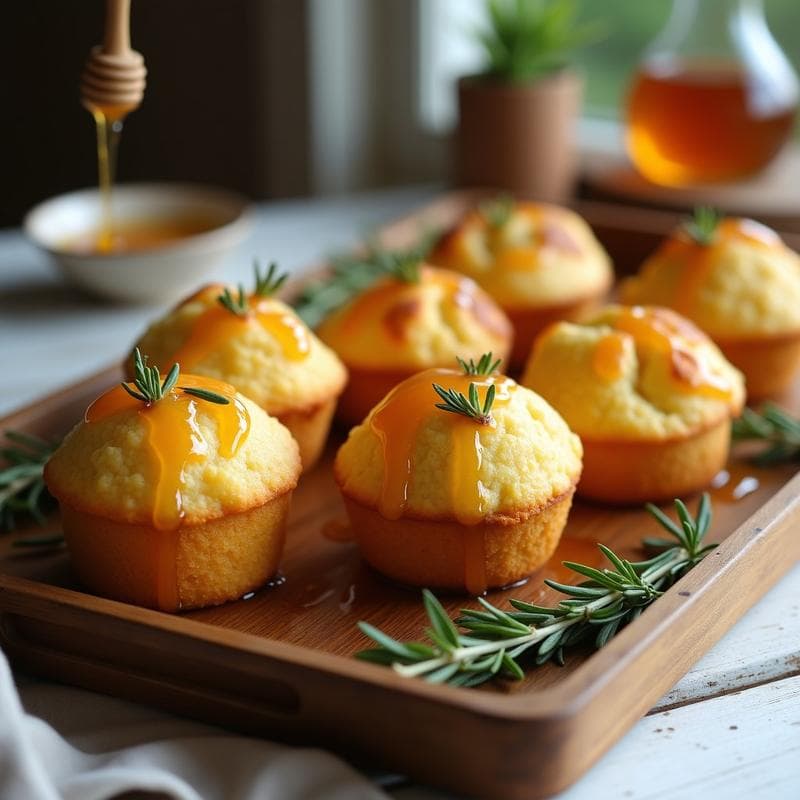 Panecillos de Yuca y Queso de Cabra con miel de romero: receta colombiana sin gluten en thermomix