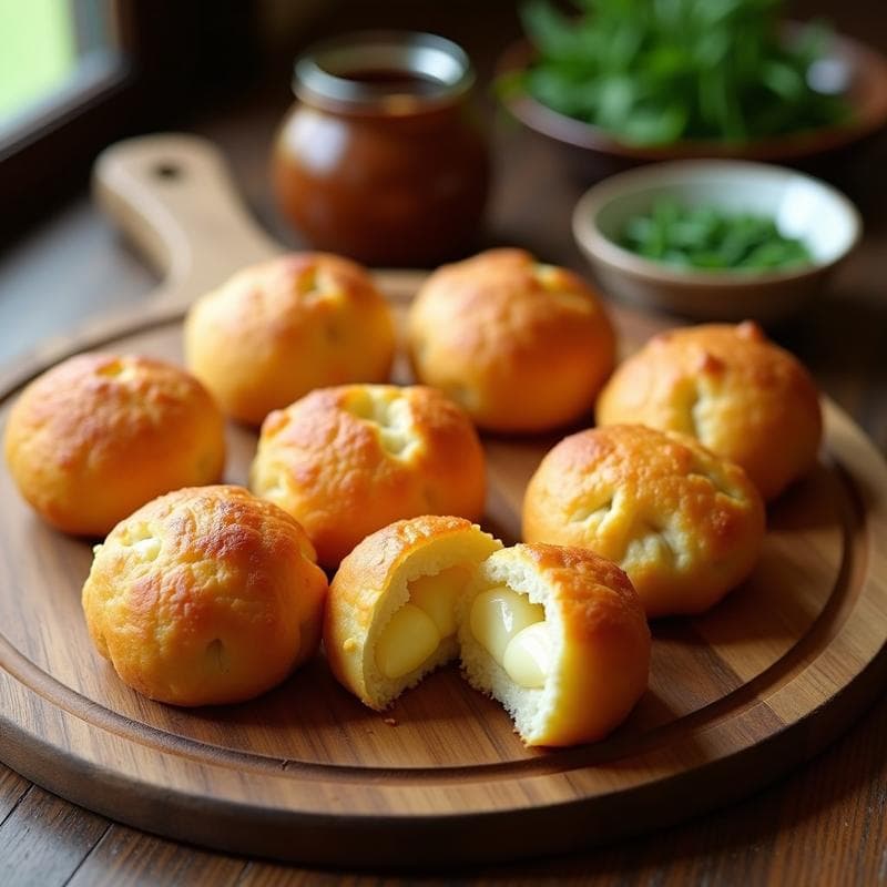 Panecillos de Yuca y Queso Minas: Receta Brasileña Sin Gluten en Airfryer