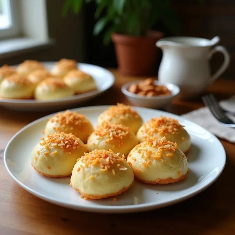  Panellet de Coco y Almendra: Dulce Catalán de Todos los Santos Sin Horno