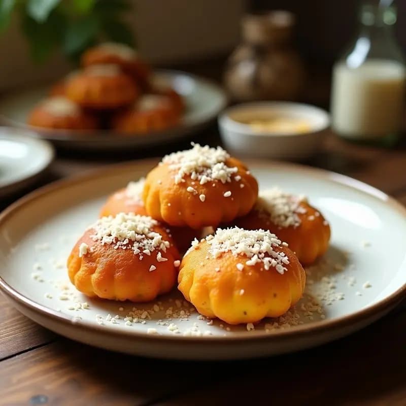 Panelletes Catalanes con Almendra y Coco: Dulce Navideño en 4 Ingredientes
