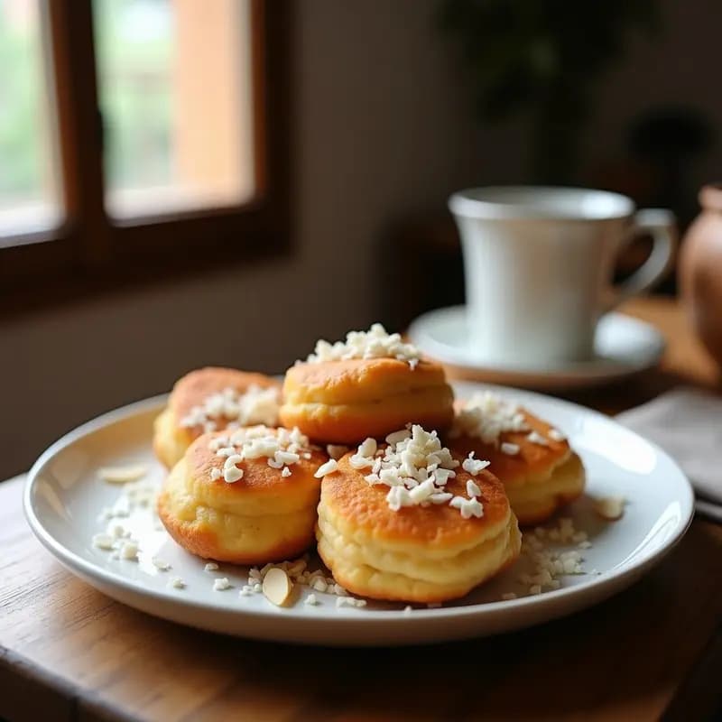 Panellets catalanes de almendra y coco: Receta de todos los santos fácil y tradicional