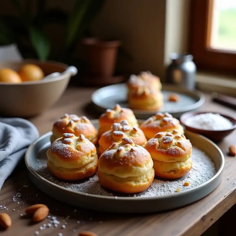 Panellets de Almendra y Piñones: Dulce Catalán Tradicional para Todo el Año