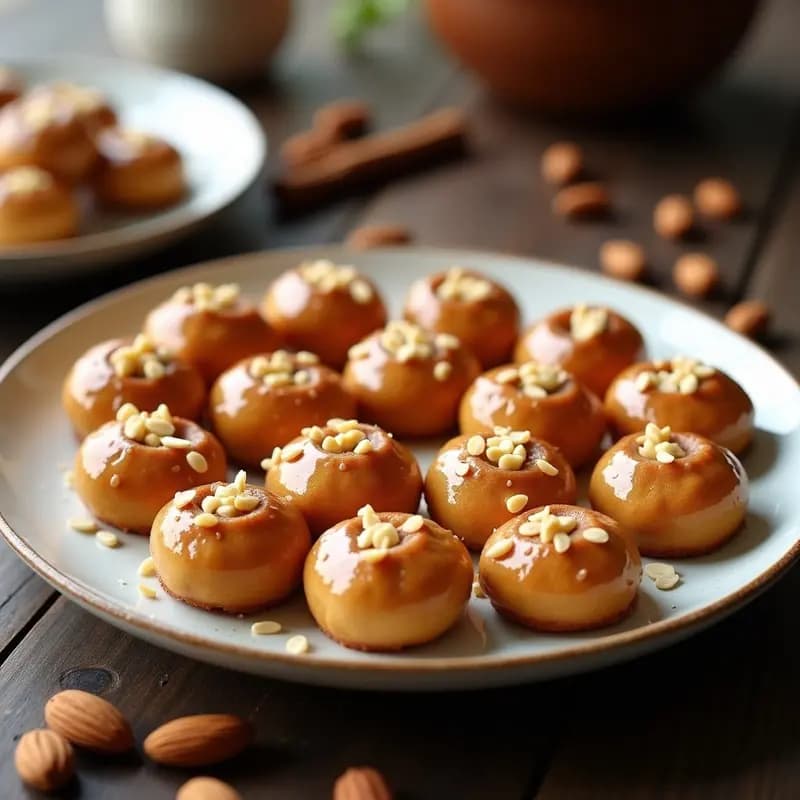 Panellets Catalanes con Almendras y Piñones: Dulce de Todos los Santos sin Gluten