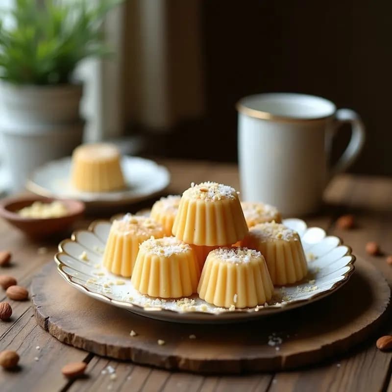 Panellets Catalanes: Dulces de Mazapán con Piñones y Coco para Todos Santos