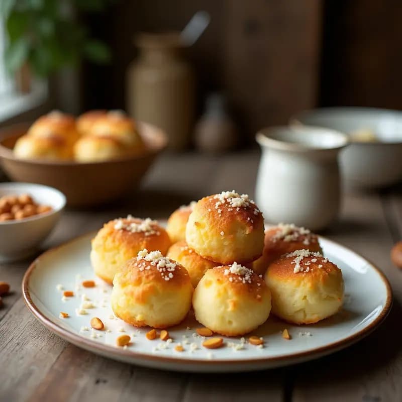 Panellets de Coco y Almendra: Dulces Catalanes en Microondas y Sin Gluten