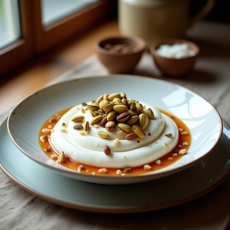 Panna Cotta de Agua de Rosas y Pistacho: Postre Iraní Sin Azúcar y Keto