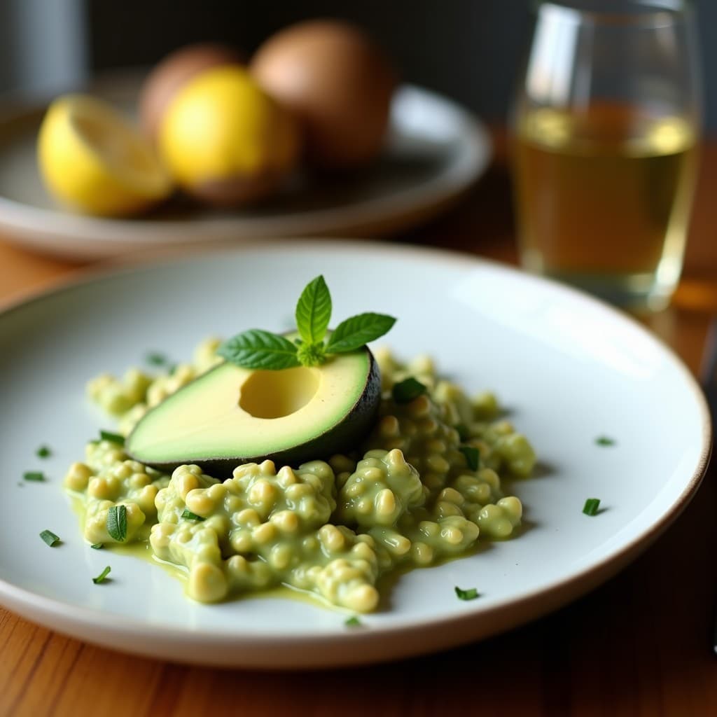 Panna Cotta de Aguacate y Limón: Postre Italiano Vegano Sin Lácteos