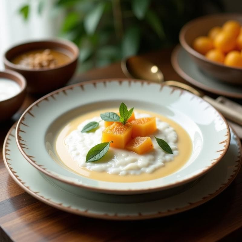 Panna Cotta de Coco y Cardamomo con Couli de Frambuesa: Postre Vegano Sin Lácteos