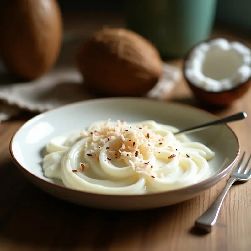Panna Cotta de Cóco y Maracuyá: PostreBrasileño Vegano Sin Lactosa y Sin Azúcar
