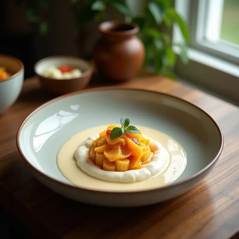 Panna Cotta de Coco y Vainilla: Receta Italiana Vegana y Sin Azúcar