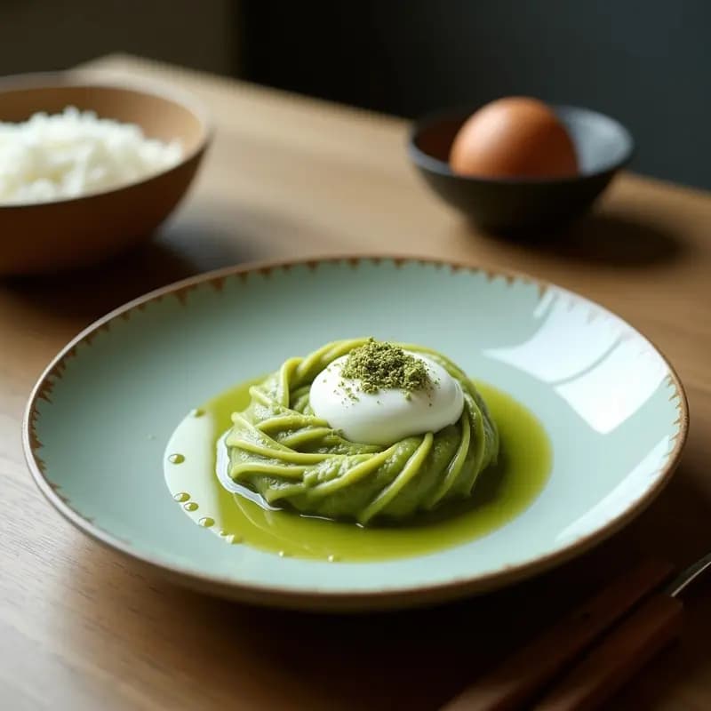 Panna Cotta de Matcha y Coco: Postre Italiano Sin Horno con Toque Japonés