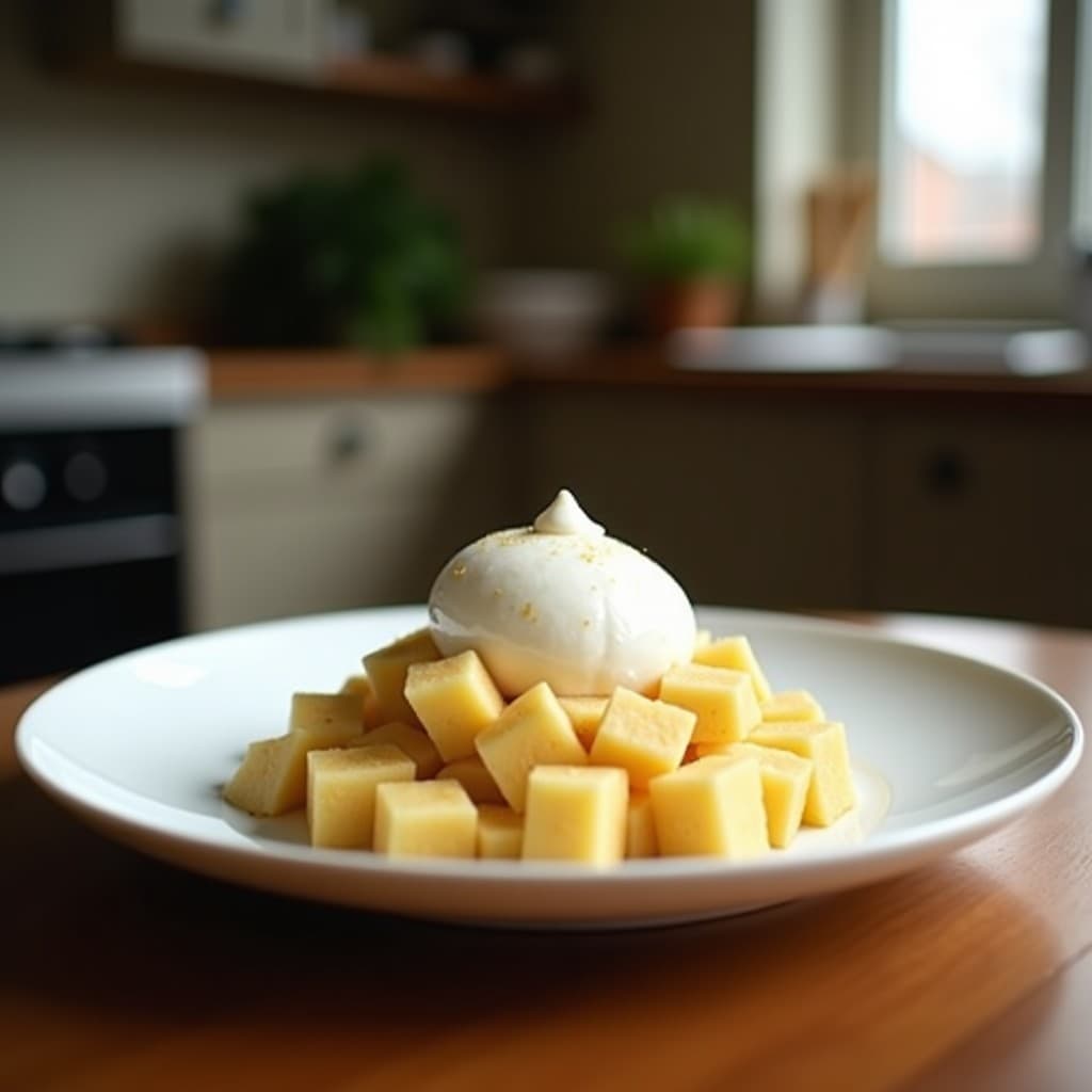 Panna Cotta de Vainilla y Cúrcuma con Compota de Higos: Postre Antiinflamatorio Sin Lácteos