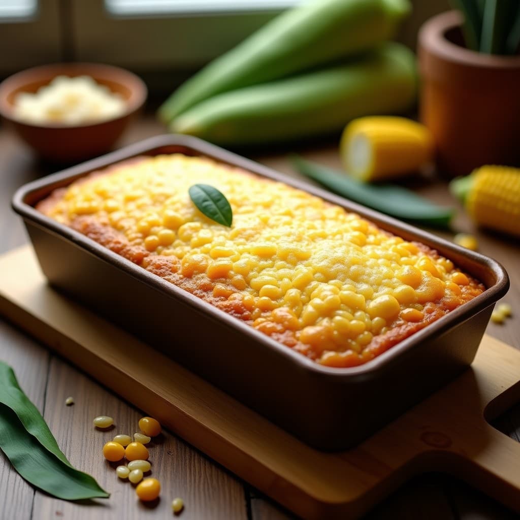 Panqué de Elote y Queso Cotija: Desayuno Mexicano Sin Harina en Thermomix