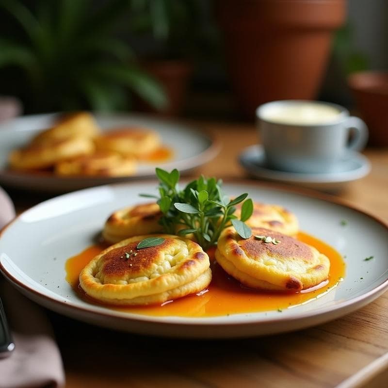 Panqueques de Avena y Espinacas con Queso Vegano: Receta Sin Gluten para Tupper