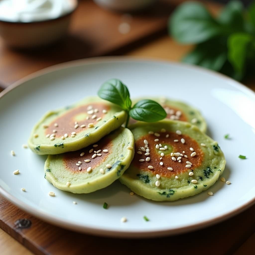 Panqueques de Espinaca y Requesón de Castañas: Desayuno Vegano Sin Harina en Thermomix