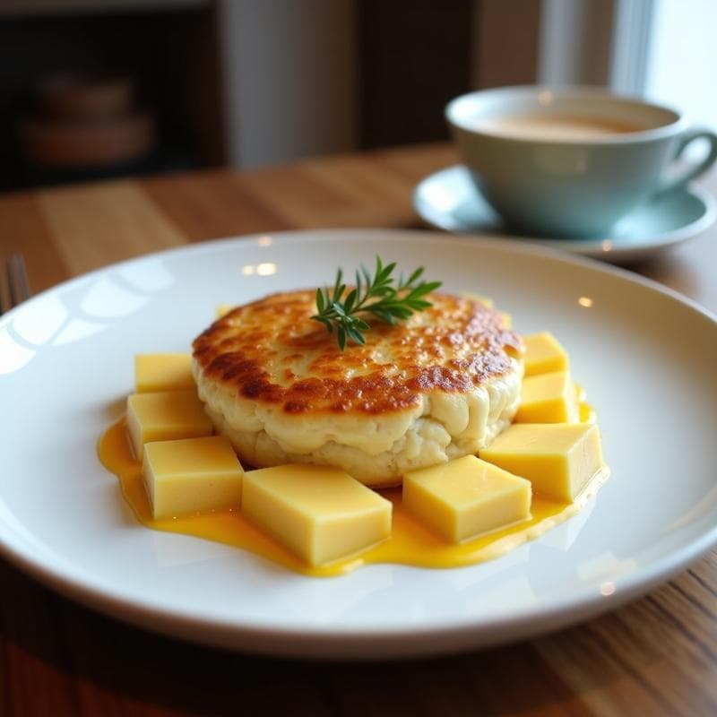 Panqueques de Harina de Triticale con Compota de Higos y Panela: Desayuno Colombiano Tradicional