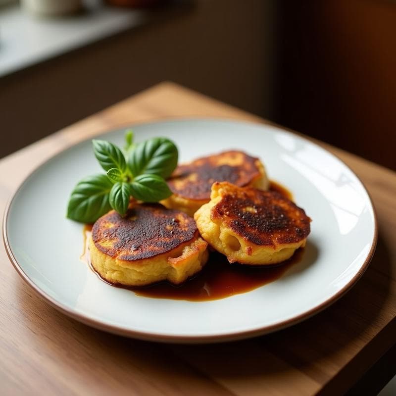 Panqueques de Plátano Macho y Cacao: Desayuno Sin Gluten y Alto en Potasio