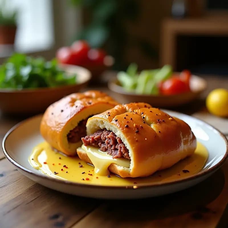 Pao de Queijo Rellena de Queso Minero y Chorizo Ibérico: Receta Brasileña-Española Fusion en Airfryer