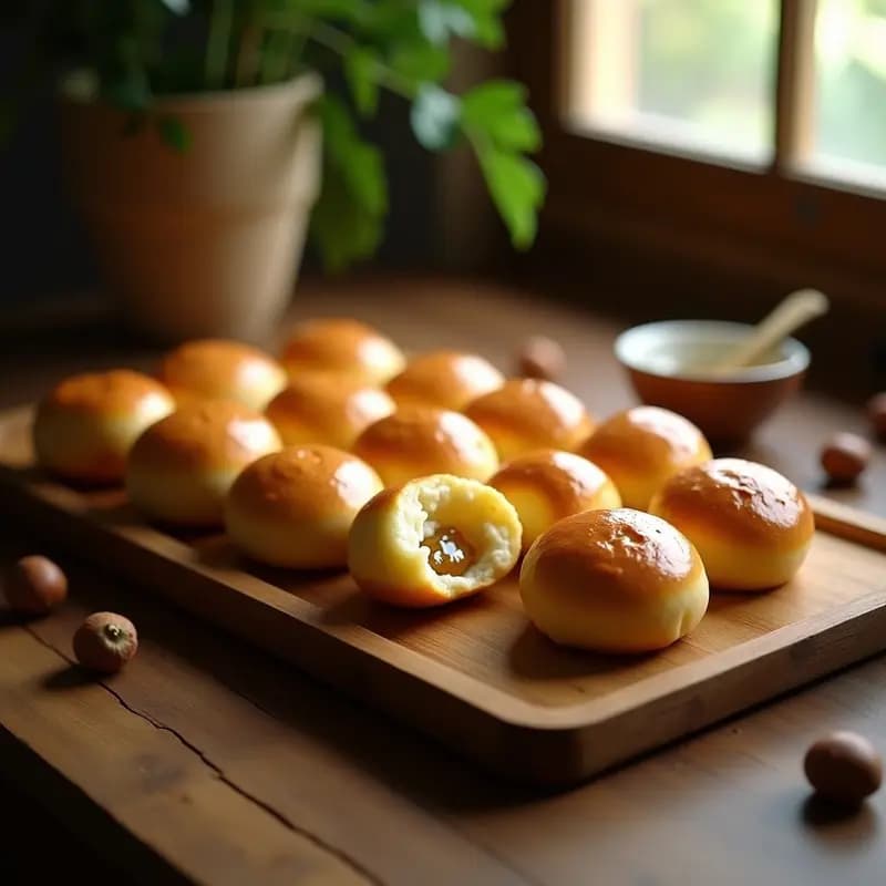Pão de Queijo con Queso de Castanha: Receta Brasileira Sin Gluten y Sin Lactosa
