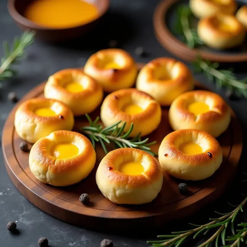 Pao de Queijo con Relleno de Queso Minero: Receta Brasilera Sin Gluten en Airfryer