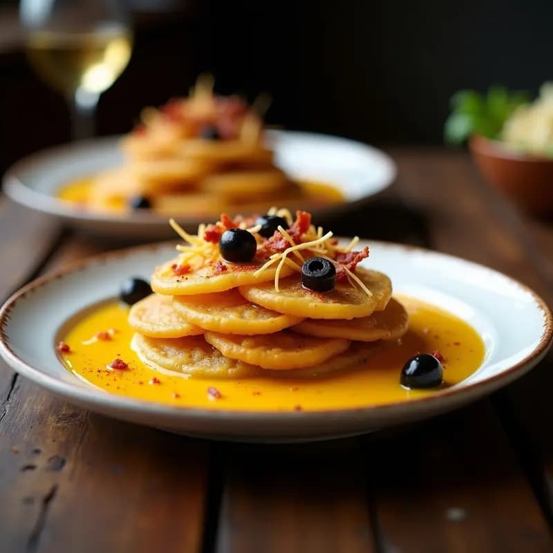 Papa a la Huancaína con Bacon Crujiente y Queso Parmesano: Receta Peruana Reinventada